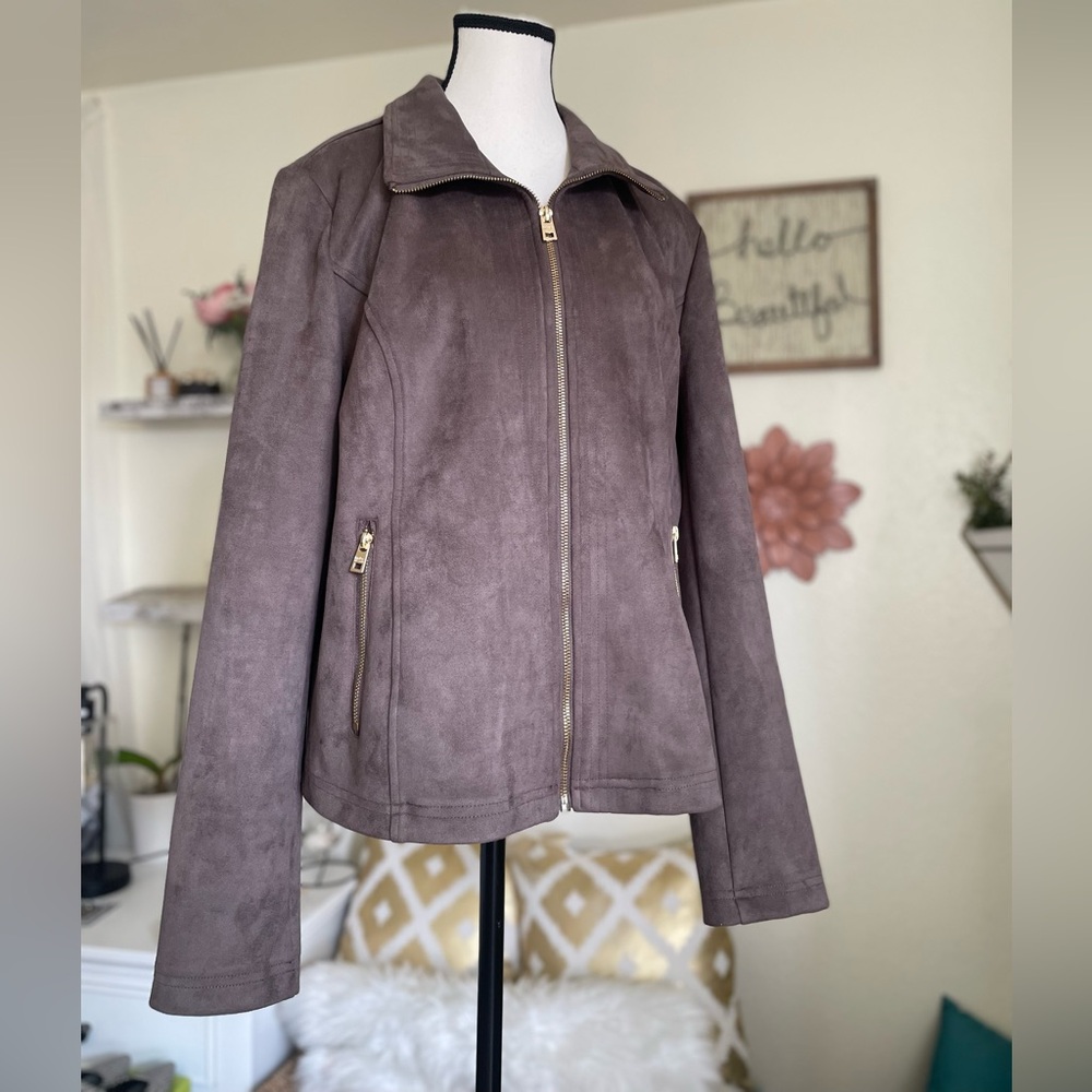 Marc New York Women's Brown Jacket XL